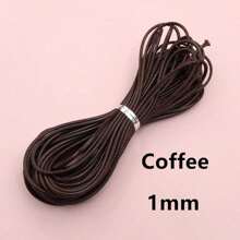 10 Meters 1/1.5mm Thick Waxed Cord Line Thread String Strap Rope For DIY Bracelet Necklace Jewelry Making Supplies - Strap Rope - View 20