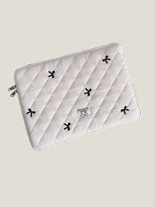 1 Stück 11 Zoll/15 Zoll Computertasche minimalistische leichte Tasche mit großer Kapazität kompatibel mit iPad, geeignet für Schulsaison und Rückkehr zur Schulsaison Reisen, Laptophülle Schlafsaal Tablettasche einfarbig cartoon süße schützende Hülle Laptoptasche Computer-Handtasche tragbare Desktop-Schutzabdeckung für Tablet Valentinstag - Verschiedenfarbig - Übersicht 14