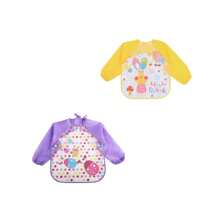 1/3/6 Packs Kids Art Smock Long Sleeve Waterproof Painting Apron For Kids Paint Clothes Artist Aprons Art Supplies