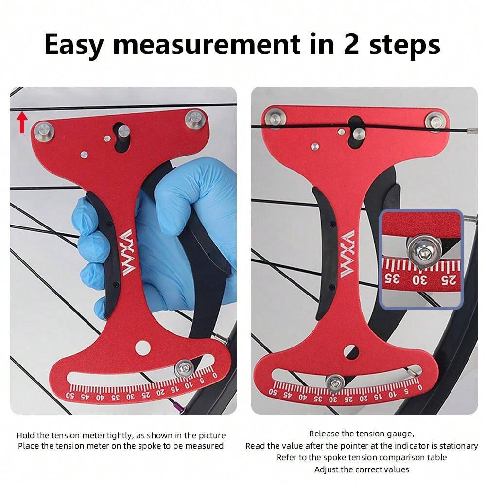 Mountain Bike Wheel Truing Tool, Spoke Tension Meter, Wheel Rim Dishing