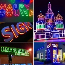 20 件装 LED 广告灯 DC12V 2835 SMD 模组发光字模组条形灯防水装饰背光适用于灯箱字母店铺店面广告招牌带胶带背面