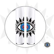 ROCKBEAR Black Dragon Tattoo Sticker Covers Compatible With Airpods Pro 2nd Generation, Mythical Decor Skin, Decal, Wrap, And Case Accessories For EarPods, Fantasy Gift For Teens, Women And Men, Includes Cleaning Kits