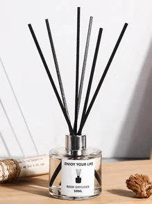 无焰精油扩散液，空气清新剂，适用于家庭、酒店、浴室、卧室、礼物 - 薰衣草、栀子花、桃子、茶、海洋香味情人节情人节用品婚礼用品