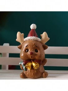 1 đồ trang trí bằng nhựa Giáng sinh Đồ trang trí bằng nhựa phong cách hoạt hình Quà tặng Giáng sinh hoàn hảo Sinh nhật, Nhà cửa, Đồ thủ công trang trí ngày lễ - Nhiều màu - Xem 15