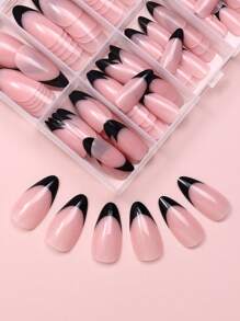 120 Pcs Pink Nails White French Medium Almond Square Pointed Bright Face Fake Nails (Red, Black, Light Blue, Blue, White, Press On Nails Almond Shape Press On Nails Young Girls Acrylic Nails Clear Almond Nail Kit For Gift Idea. Press On Nails Almond Shape Press On Nails Young Girls Acrylic Nails Clear Almond Nail Kit For Gift Idea Nails