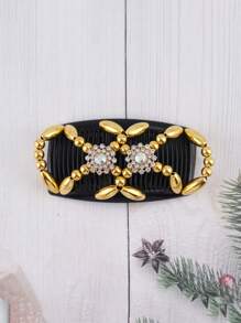 1个发髻造型器，快速发髻造型梳，发夹，简单易用的美发工具，适合女孩和女士，是初学者和学生的理想发饰，适合女性，秋季，旅行，美发工具，女士配饰，美发用品，秋季，头发，发饰，美发工具，美发用品，用品，美容配饰，礼物，旅行，送给女士的礼物，美发用品，圣诞礼物，圣诞礼物，送给女士的圣诞礼物，送给成人的圣诞礼物，送给成人的圣诞礼物，美发用品，成人发饰，发饰，送给女士的礼物创意，美容圣诞礼物，送给女士的礼物，优雅的爪夹 - 彩色 - 查看 12