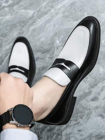 Men's Fringed Green Casual Slip-On Loafers, Suitable For Business, Formal Events, Wedding, Runway, Outdoor