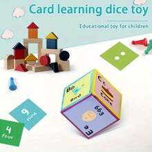 Large Classroom Dices Set - Educational Learning Cubes For Teachers With Clear Pocket - Perfect For Math Games And Activities,Back To School