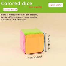 Large Classroom Dices Set - Educational Learning Cubes For Teachers With Clear Pocket - Perfect For Math Games And Activities,Back To School