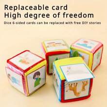 Large Classroom Dices Set - Educational Learning Cubes For Teachers With Clear Pocket - Perfect For Math Games And Activities,Back To School