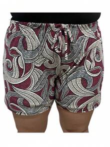 Shorts Liganete Cold Mesh Plus Size Various Prints - Nhiều màu - Xem 7
