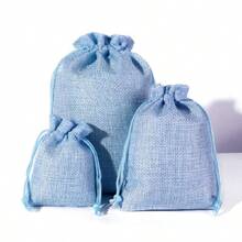 20 PIEZAS, 2 Tamaños Pequeños, 20 Colores, Bolsas de Regalo de Yute y Arpillera, Bolsas de Almacenamiento Reutilizables Bolsas para Joyas, Cosméticos y Manualidades con Cordones para Fiestas, Bodas, Navidad, Envasado de Lino