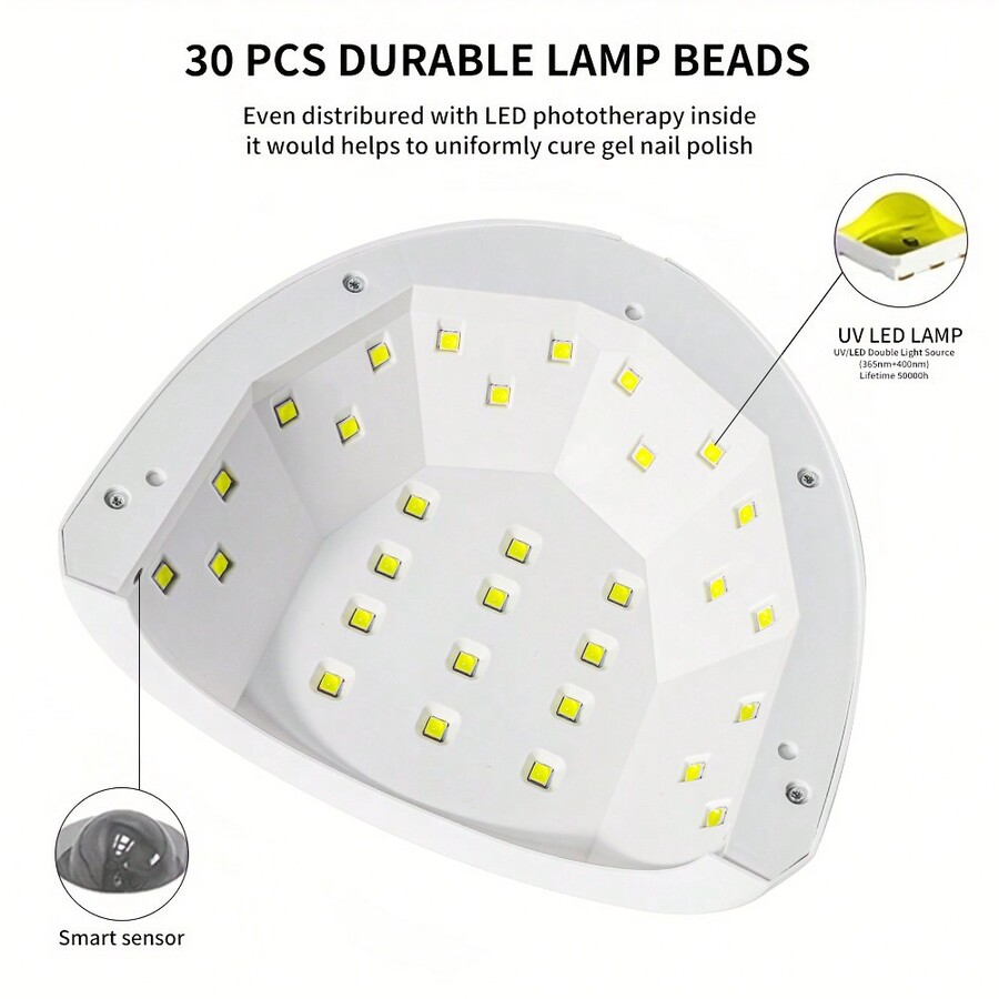 Professional UV LED Nail Lamp , USB Interface, Convenient, Fast, And