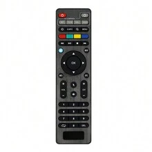 Remote Control IR For Tvip 525 605 416 405 Sbox 300 TV Set-Top Box Remote Control Controller Replacement For Tvip 410 412 415 605 S300 Set Top Box - Black - View 1