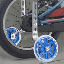 2 Pack Cycling Training Wheels Mute Flash Bike Stabilisers Support Wheels For 12 14 16 18 20 Inch Bicycle Blue - Hồng - Xem 5