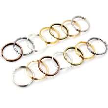 50-200 stuks Diameter 5-20mm Open Jump Rings Dubbele Lussen Goud Zilver Kleur Split Ringen Connectoren Voor Sieraden Maken Benodigdheden DIY Accessoires