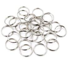 50-200 stuks Diameter 5-20mm Open Jump Rings Dubbele Lussen Goud Zilver Kleur Split Ringen Connectoren Voor Sieraden Maken Benodigdheden DIY Accessoires