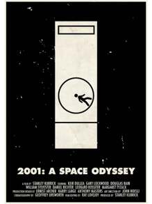 1 张 2001 太空漫游电影海报经典老电影科幻电影帆布印刷墙面艺术装饰家居房间装饰无框架 - 彩色 - 查看 7