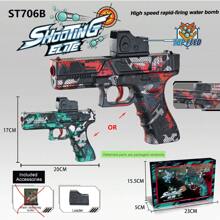 High-Tech Water Shooting Paintball Gun - Exciting Adventure Toy For Kids, Perfect For Sunny Beach And Pool Fun, No Water Bullets Included - Multicolor - View 14