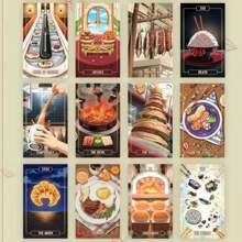 Cartas de Tarot gourmet para amantes de los juegos - Color de la foto - Ver 3