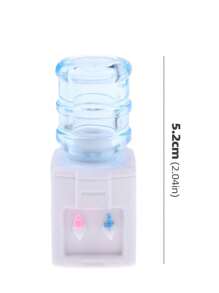 1pc Doll House Miniature Water Dispenser: 1/6 Scale Realistic Household Appliance Decor Model For Living Room & Kitchen Scene