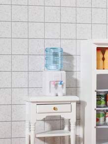 1pc Doll House Miniature Water Dispenser: 1/6 Scale Realistic Household Appliance Decor Model For Living Room & Kitchen Scene