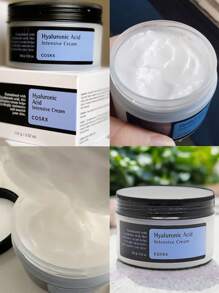 COSRX 100克/3.52盎司玻尿酸密集保湿霜，质地轻盈柔滑，清爽不油腻，深层补水，修复肌肤屏障，舒缓敏感肌肤，韩国化妆品