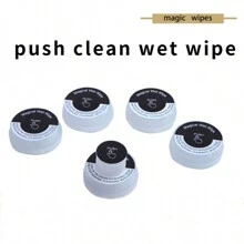 1 包一次性弹出式湿巾，干湿分离，便携式，厨房，浴室，家居，家居用品 - 彩色 - 查看 8