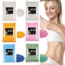 500g Wax Beads, Hard Wax Beans  Wax Beads For Hair Removal  For Full Body Brazilian Bikini Face Legs Eyebrow Painless At Home For Woman Men - Multicolor - View 1