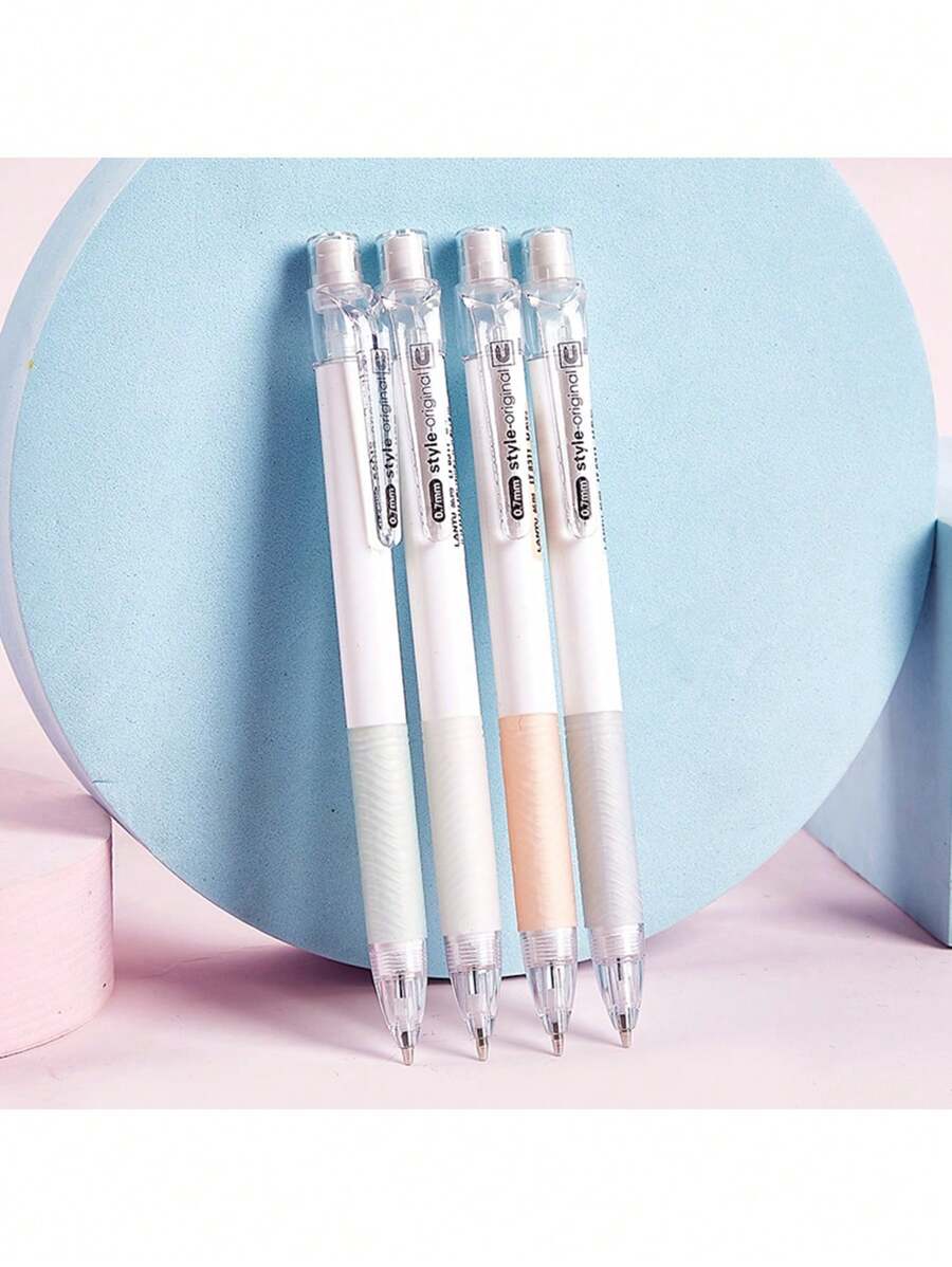 4入組自動鉛筆:適用於學校帶0.5/0.7學生機械 - 彩色 - 查看 1