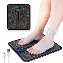 Electric Foot Leg Massage Mat Well-Being Reflexology Relaxing Muscle Massage - Nhiều màu - Xem 1