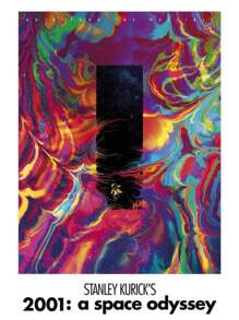 1 张 2001 太空漫游电影海报经典老电影科幻电影帆布印刷墙面艺术装饰家居房间装饰无框架 - 彩色 - 查看 87