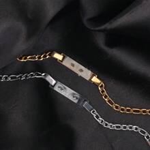 Vòng tay đôi mắt người cá nhân hóa, Khắc đôi mắt của bạn - "I SEE YOU", Quà tặng tùy chỉnh cho cô ấy/anh ấy, Quà tặng trang sức thủ công hoàn hảo cho cặp đôi Vòng tay ảnh mắt cá nhân hóa cho các cặp đôi, Vòng tay ảnh tùy chỉnh, Quà tặng bằng thép không gỉ có thể khắc cho ngày kỷ niệm, Quà tặng ảnh cho cặp đôi Phong cách, Cổ điển, Thu gọn, Đơn giản, Unisex, Punk Tùy chỉnh, Cá nhân hóa, Quà tặng lý tưởng độc đáo cho anh ấy Cô ấy, Bạn trai, Bạn gái, Bố, Mẹ, Gia đình, Bạn bè, Thú cưng, Ông bà, Con trai, Con gái Cho ngày kỷ niệm, Cho sinh nhật, Cho trang phục hàng ngày, Cho vũ hội, Cho Ngày của Cha, Cho Ngày của Mẹ, Cho Ngày lễ tình nhân, Cho lễ tốt nghiệp, Cho đám cưới, Năm mới quyến rũ - Bạc - Xem 8