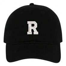 A-Z 26 English Letters Graphic Embroidery Baseball Cap Men Women Unisex Baseball Cap Adjustable