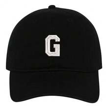 A-Z 26 English Letters Graphic Embroidery Baseball Cap Men Women Unisex Baseball Cap Adjustable