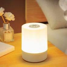 1 Pc Rechargeable Night Light With Remote Control, Night Light For Kids, 3 Colors Dimmable LED Touch Night Light Lamp With Timing For Nightstand, Stepless Dimming Portable Night Light For Bedroom, Kids Night Light, Nursery Night Light, Nursery Lamp, Touch Night Light For Baby Nursery, Kids, Adults