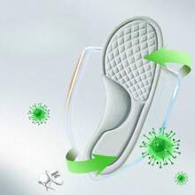 Semelles déodorantes pour le sport Douces et confortables Respirantes avec absorption des chocs Semelle pour pieds Hommes Femmes Semelles pour chaussures de femmes hommes Baskets Course à pied Été