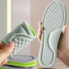 Semelles déodorantes pour le sport Douces et confortables Respirantes avec absorption des chocs Semelle pour pieds Hommes Femmes Semelles pour chaussures de femmes hommes Baskets Course à pied Été