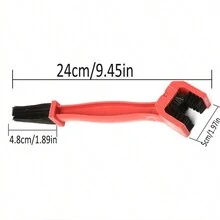 1 bàn chải xích xe máy, bàn chải vệ sinh xe đạp, dụng cụ vệ sinh xe điện, bàn chải rửa bánh đà, dụng cụ chăm sóc đường bộ ngoài trời, phụ tùng xe máy - Nhiều màu - Xem 4