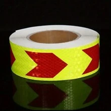 Car Reflective Stickers, Signs Warning Reflective Strips, Suitable For Cars, Bicycles, Trucks, Trailers Reflective Decorative Accessories, Improve The Visibility And Of Vehicles And Trailers - 3M*5cm - View 14