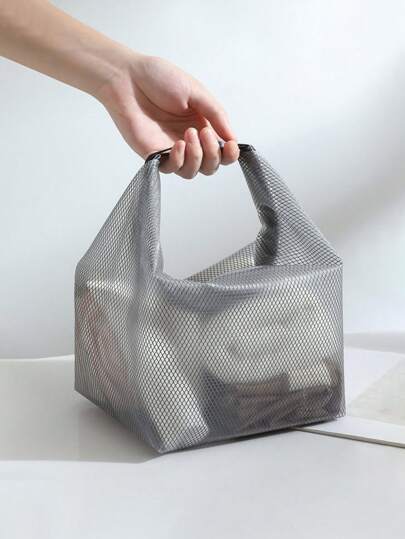 1pc Wet Bag For Swimsuit And Towels, Waterproof Clothes Bag With Handle Zippered Oxford Cloth Wet Dry Sack Bag, Wet Clothes Bag, For Travel Gym Beach Purse Wallet For Outdoor Sport Summer Vacation Holiday Swimming Pool Sport Bag For Sports For Fitness For Exercise Large Capacity Travel Bag For Vacation For Women For Men Travel Essential Durable Swimming Bag Waterproof Bag Beach Bag For Swimming For Beach