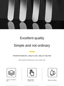 4pcs/Set High Precision Eyebrow Tweezers Stainless Steel Eyebrow Hair Removal Tool Kit - Multicolor - View 2