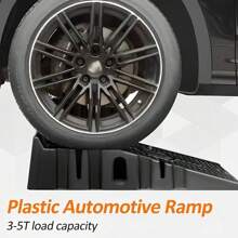 2Pcs Car Ramps Heavy Duty - 5000KG Capacity, Polypropylene Plastic Loading Access Ramps, Lift Low Profile Vehicles - Variant1 - View 5