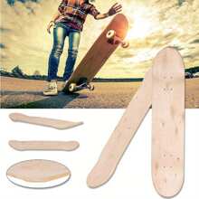 Skateboard Deck 7 Ply Maple Wood Stain Blank Skate Board Decks 8 Inch DIY Design - Variant1 - View 4