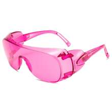 1 Pair Solid Color Transparent Colored Party/Water Festival Glasses, Summer Water Sports