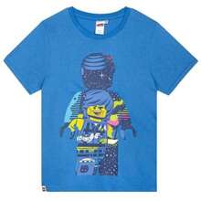 LEGO Movie 2 Boys Rex Dangervest T-Shirt (Blue) - Blue - View 1