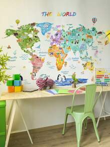 1 set Pegatinas de pared con diseño de volcán, animales y dinosaurios del bosque para decoración de sala de estar, dormitorio, estudio. Decoraciones de primavera, artículos decorativos festivos, regalos de cumpleaños y graduación para renovar su hogar