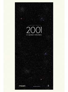 1 张 2001 太空漫游电影海报经典老电影科幻电影帆布印刷墙面艺术装饰家居房间装饰无框架 - 彩色 - 查看 6