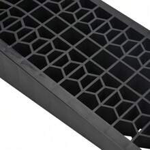 2Pcs Car Ramp 3 Ton Heavy Duty Driveway Kerb Ramp Strong Plastic Loading Access Ramps Car Ramp For Home Garage Workshop Car Service Low Rise Wide Car Van - Black - View 3