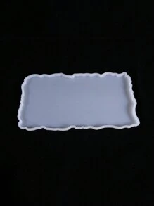 Khuôn khay silicon hình chữ nhật lớn - Khuôn đúc nhựa phẳng sâu có tay cầm màu vàng/bạc - Lý tưởng để trưng bày đồ trang sức, nghệ thuật nhựa và các dự án thủ công - Nhiều màu - Xem 15